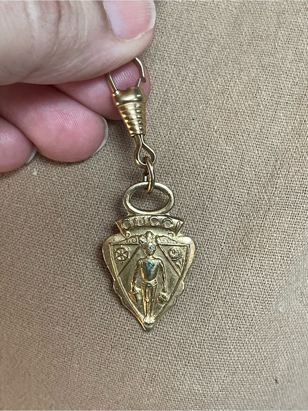 authentic Gucci vintage bag charm